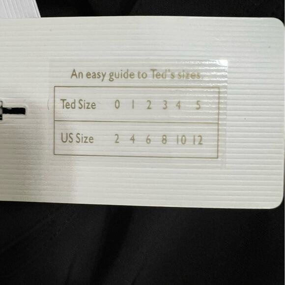 Ted Baker Black Slim Tailored Trousers Size 1 - Picture 9 of 12